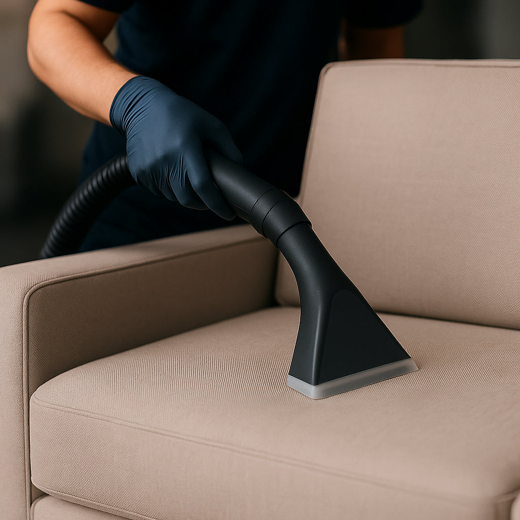 HIGIENIZAÇÃO DE SOFÁ A PARTIR DE